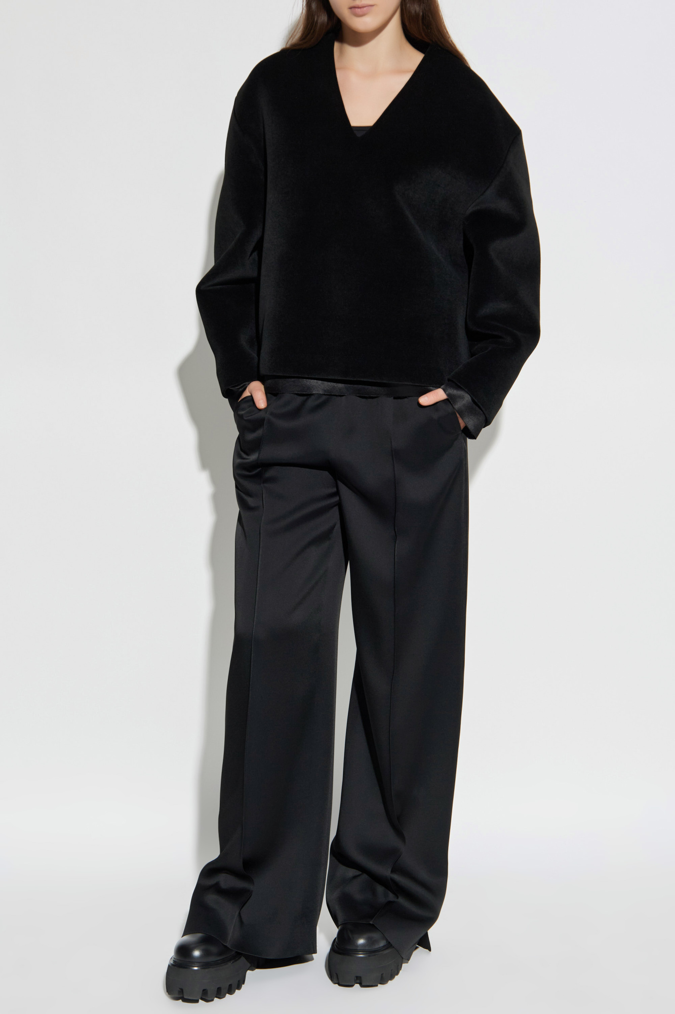 00s jil sander v-neck sweater kakko下北沢 00s jil sander v-neck sweater kakko下北沢 - メルカリ